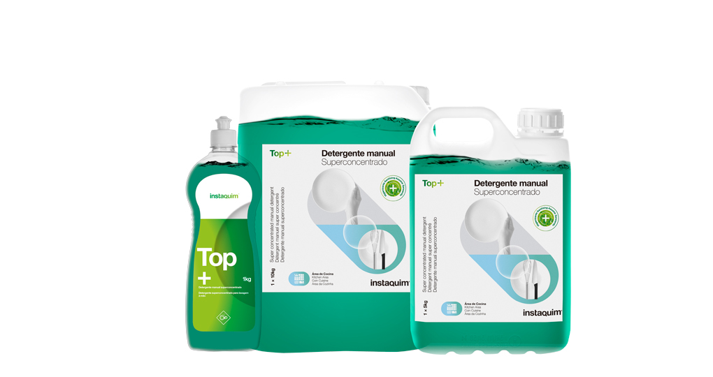 Top +, Super-concentrated hand washing detergent