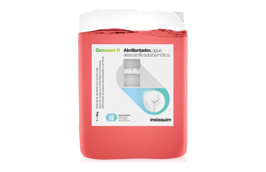 Osmosec R, Agent de rinçage eaux décalcifiées, traitées par osmose, contrôle des mousses