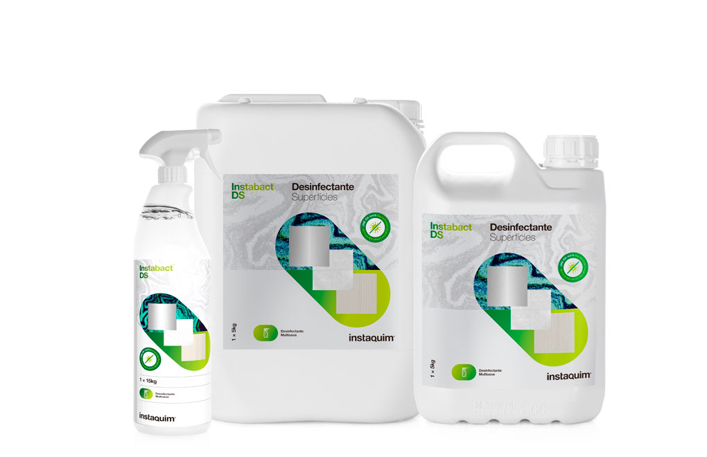 InstaBact&reg; DS, Netejador bactericida, fungicida, levuricida i viricida