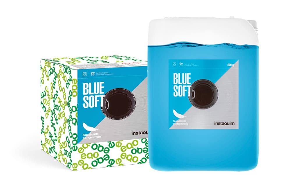 Blue Soft, Suavizante con microc&aacute;psulas de perfume.